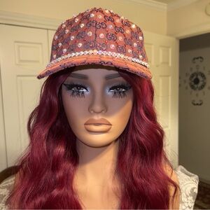 Sparkling Sequin Cap - Pink